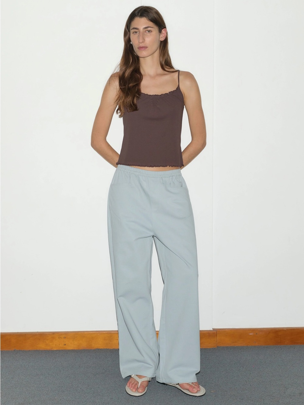 Deiji Studios  Blue Square Pocket Pant SIZE XS